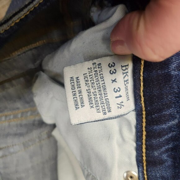 BKE Women 33x31.5 Parker Boot Stretch Jeans Blue Universal Fit Bootcut High Rise - Picture 13 of 16